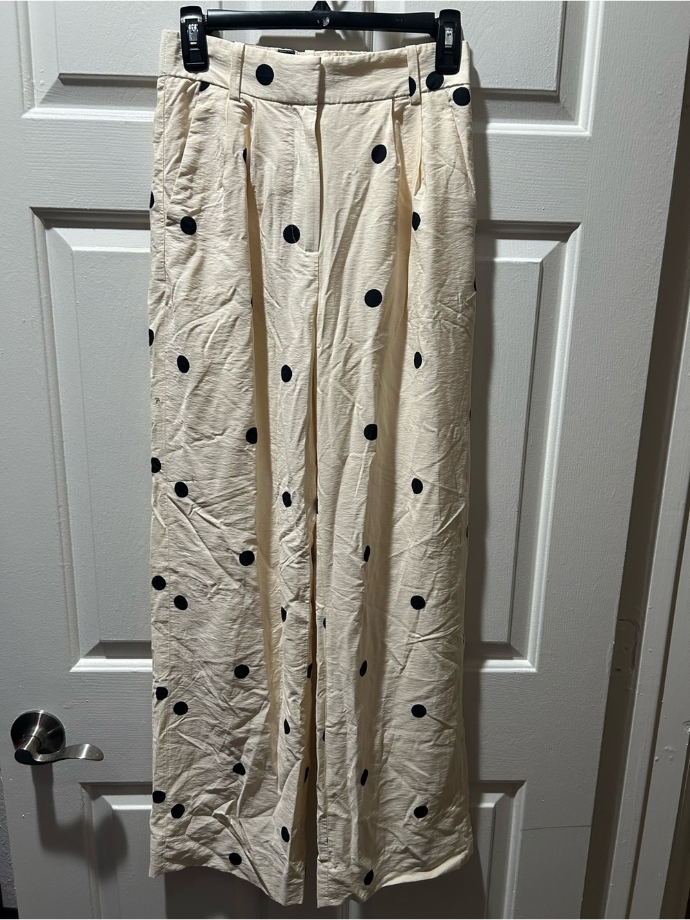 Abercrombie & Fitch Sloane Crepe Tailored Lightweight Wide Leg Pant Size 25